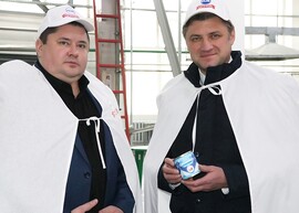 Глава МАРТ с рабочим визитом посетил молочный флагман