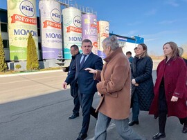 Статистика, качество и производство.Официальный визит на Рогачевский МКК